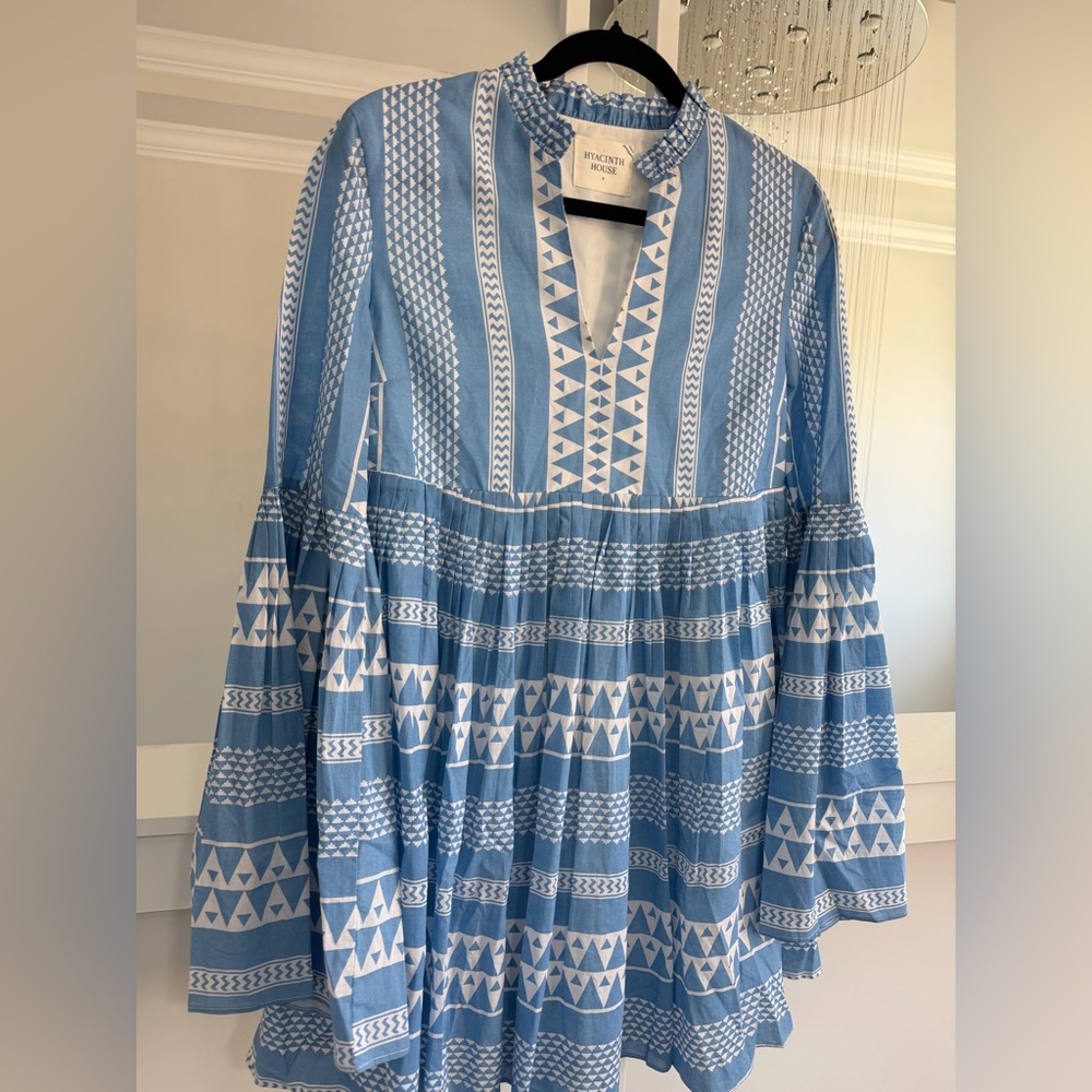 Tuckernuck Hyacinth House Bell Sleeve Printed Dress - Picture 5 of 8